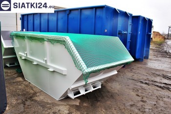 Siatki Namysłów - Siatka przykrywająca na kontener - zabezpieczenie przewożonych ładunków dla terenów Namysłowa